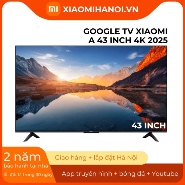 Google TV Xiaomi A PRO QLED 43 inch 4K 2025 Bản Quốc Tế